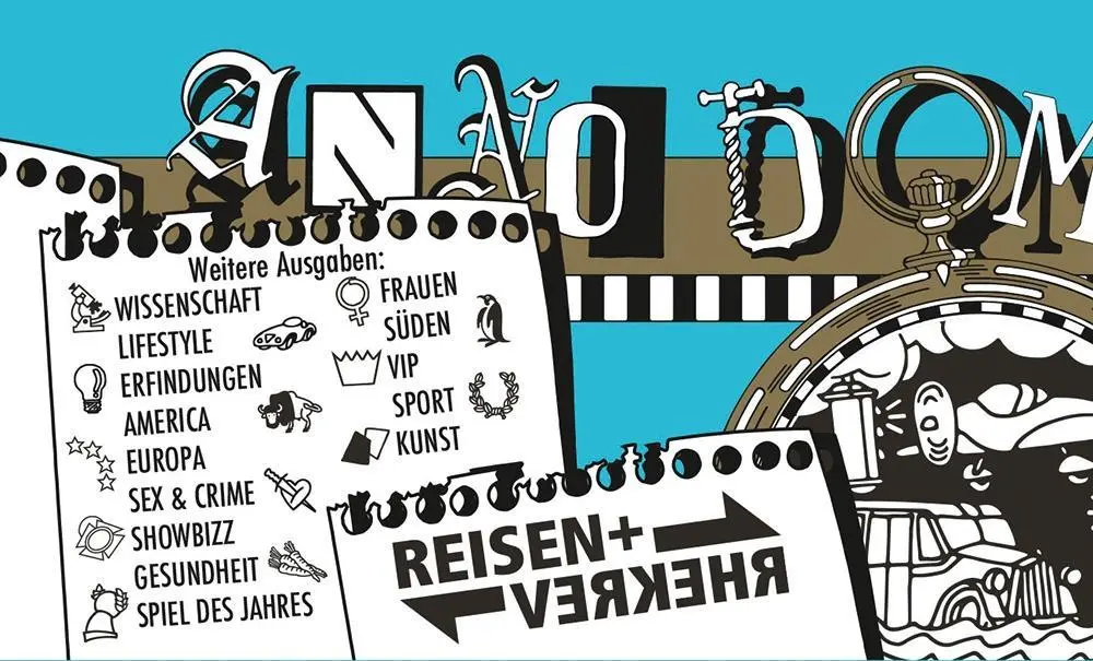 Bild: 4011898091519 | Anno Domini - Reisen und Verkehr | Urs Hostettler | Spiel | Brettspiel
