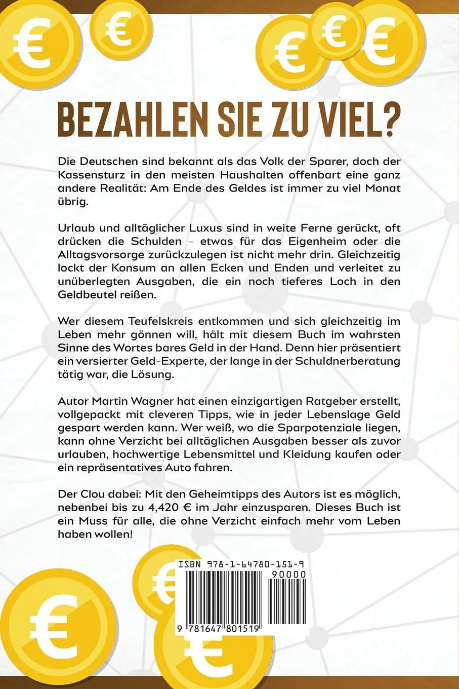 Rückseite: 9781647801519 | "Bezahlen Sie zu viel?" | Martin Wagner | Taschenbuch | 2020