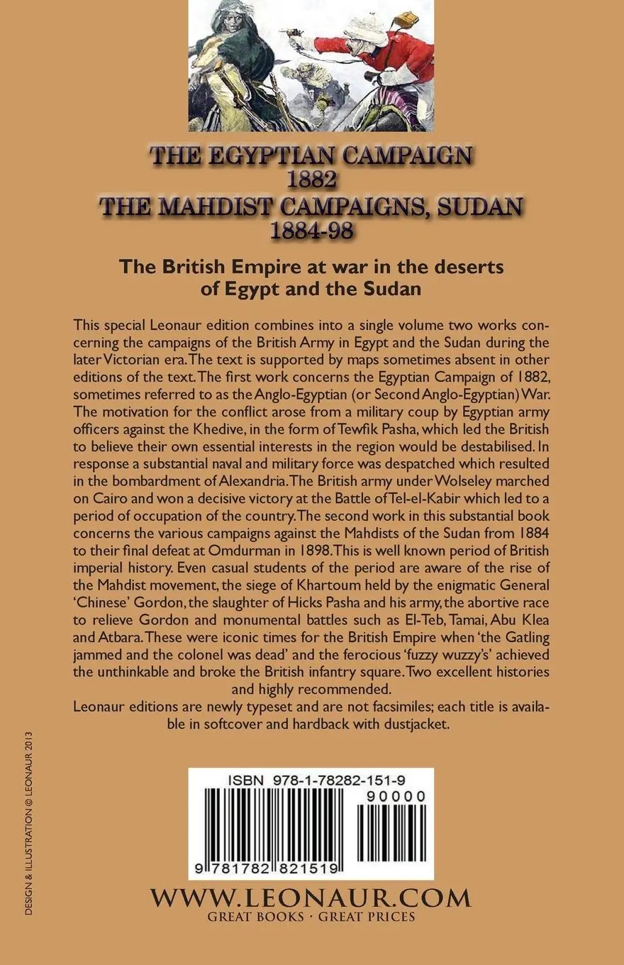Rückseite: 9781782821519 | The Egyptian Campaign, 1882 &amp; the Mahdist Campaigns, Sudan 1884-98...
