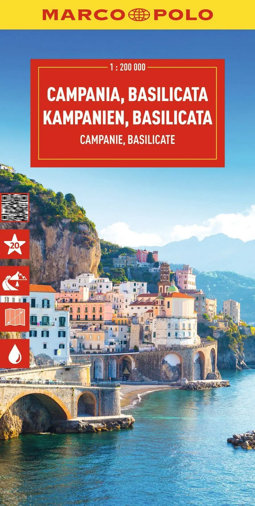 Cover: 9783575021519 | MARCO POLO Reisekarte Italien 12 Kampanien, Basilikata 1:200.000