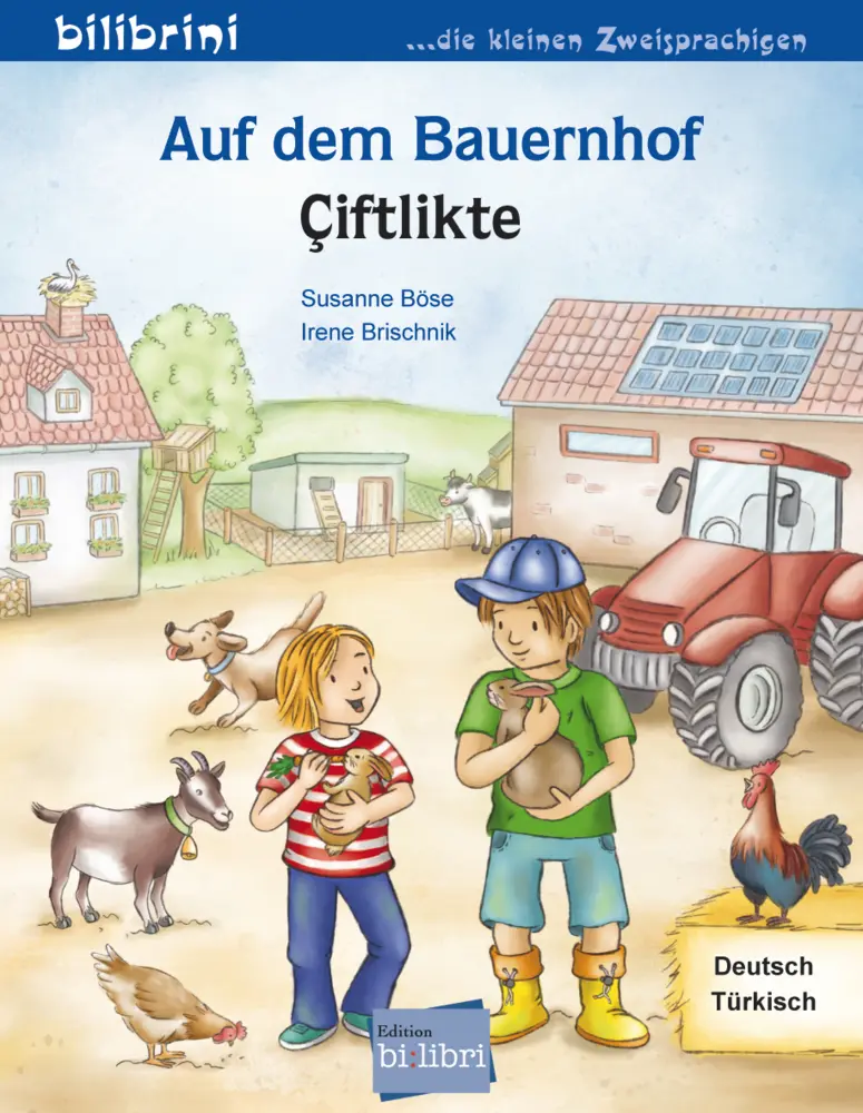 Cover: 9783695051519 | Auf dem Bauernhof (Deutsch-Türkisch) | Zweisprachiges Kinderbuch