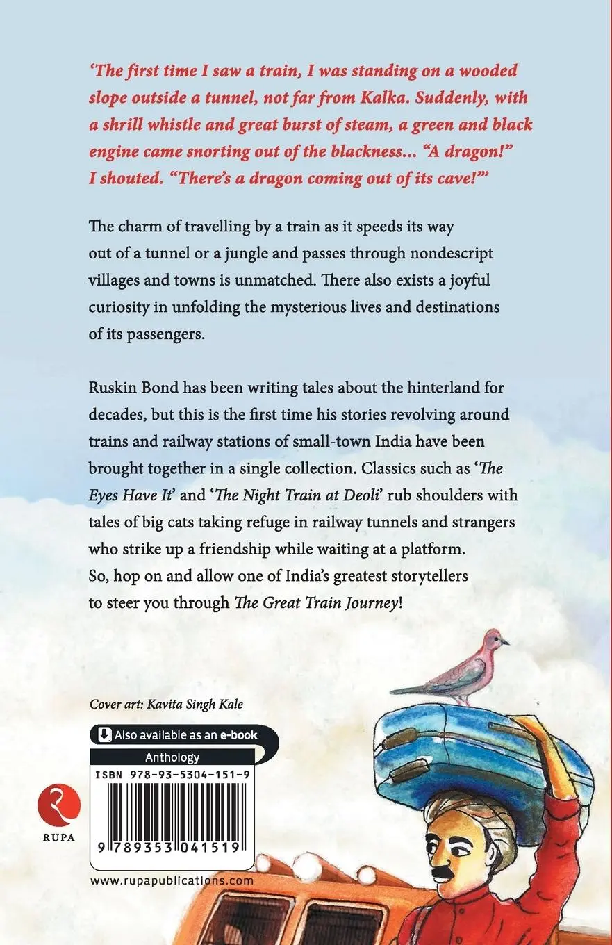 Rückseite: 9789353041519 | THE GREAT TRAIN JOURNEY | Ruskin Bond | Taschenbuch | Englisch | 2018
