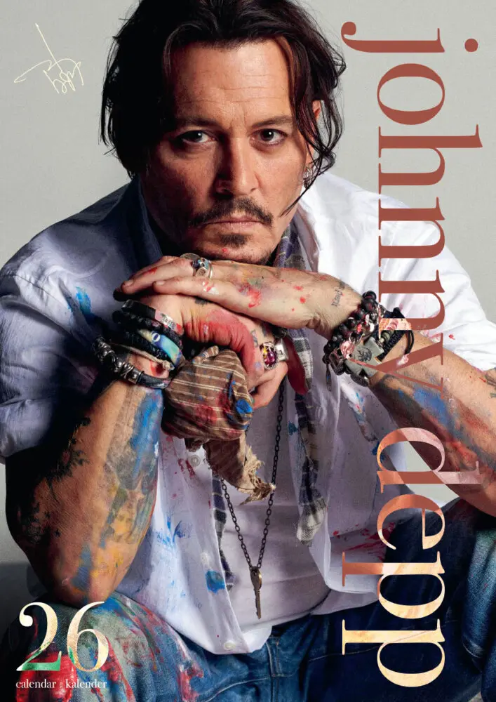 Cover: 9798893611519 | Johnny Depp 2026 Offizieller Kalender | Kalender | 14 S. | Deutsch