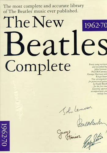 Cover: 9780711931619 | The New Beatles Complete (2 Volume Set Slipcase Edition PVG) | Beatles