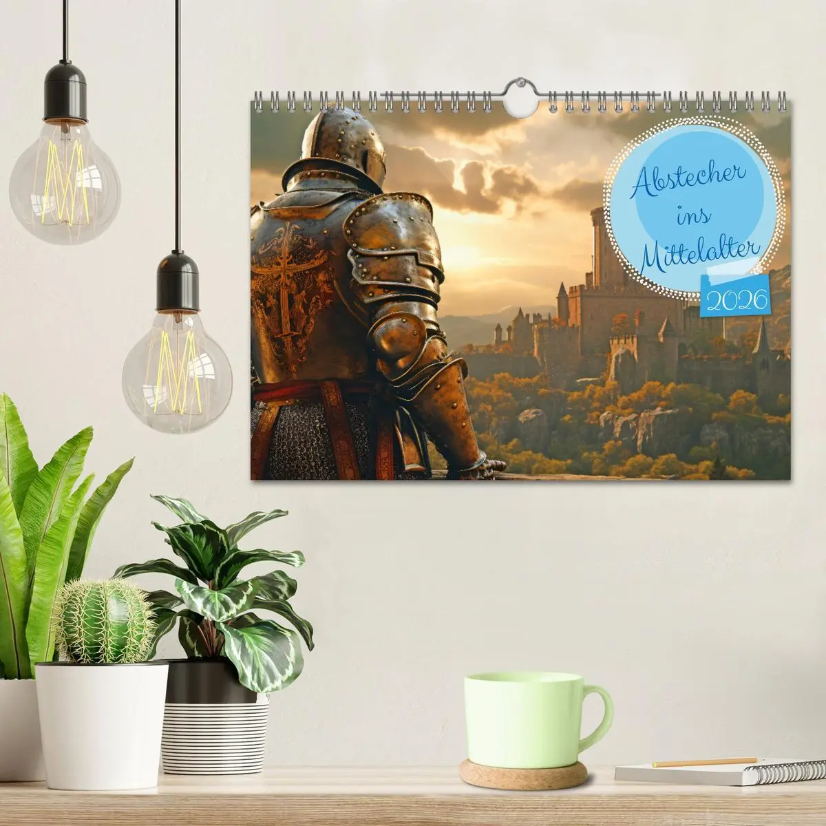 Bild: 9783457371619 | Abstecher ins Mittelalter (Wandkalender 2026 DIN A4 quer), CALVENDO...