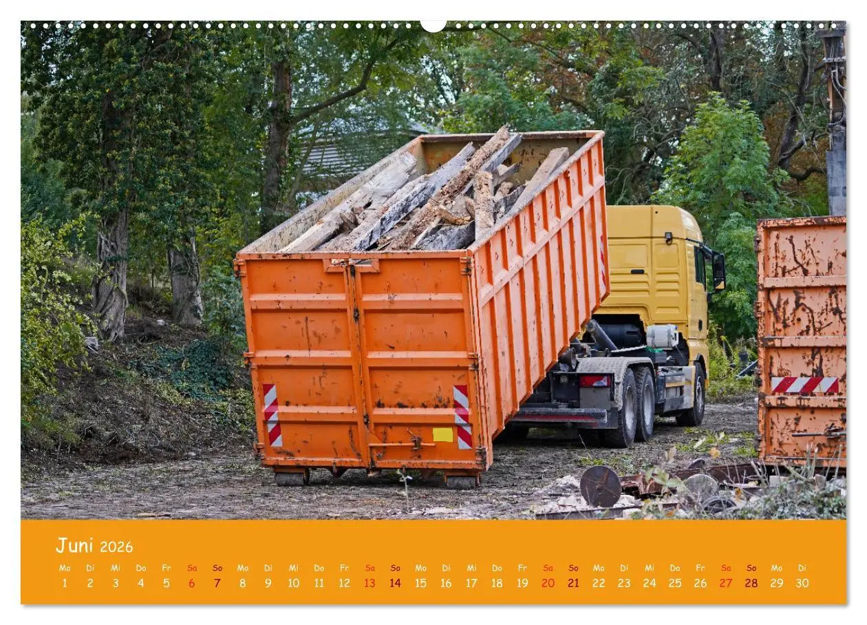 Bild: 9783457441619 | Baumaschinen im Einsatz (hochwertiger Premium Wandkalender 2026 DIN...
