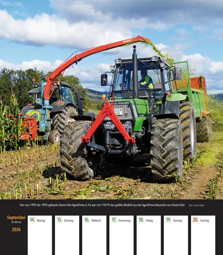 Bild: 9783751611619 | Deutz Traktoren 2026 | Wochenkalender mit 53 Abbildungen | Kalender