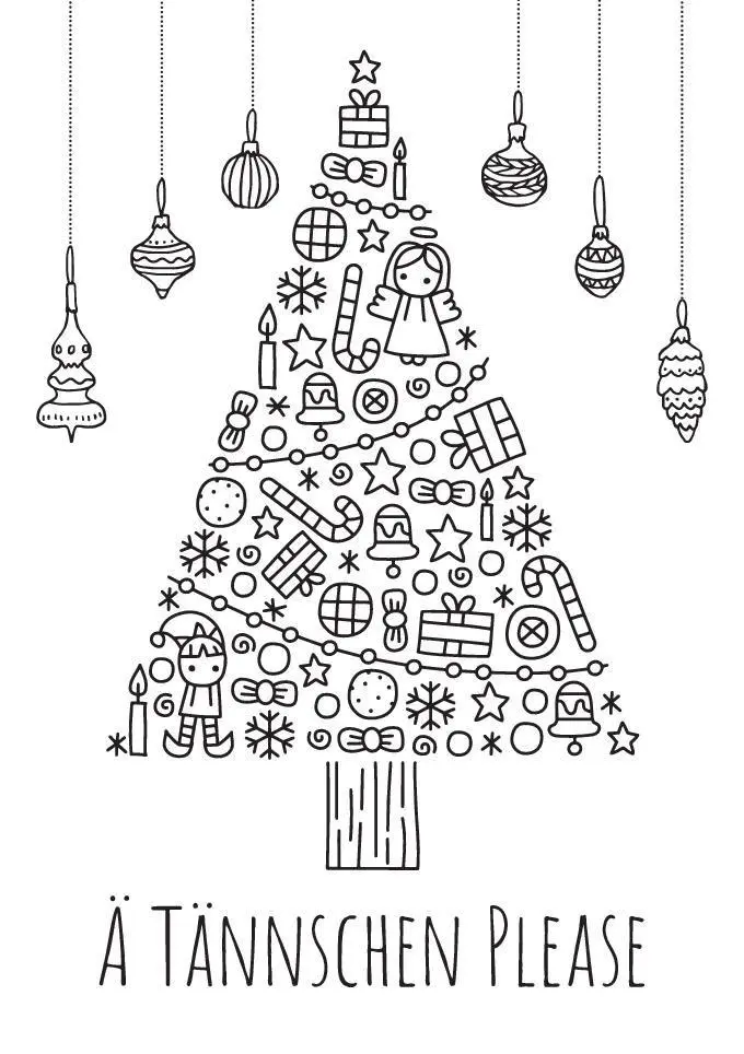 Bild: 9783987641619 | Merry Christmas! 20 Ausmal-Postkarten | Taschenbuch | 42 S. | Deutsch