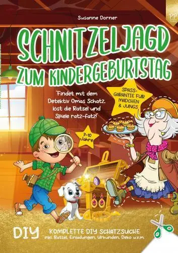 Cover: 9789403761619 | Schnitzeljagd Kindergeburtstag: 7 bis 10 Jahre Findet mit dem...