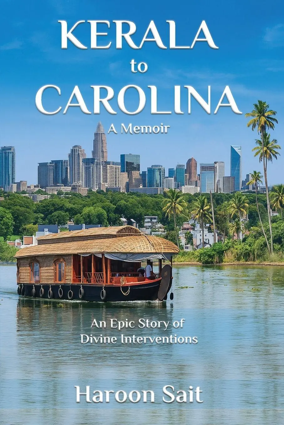 Cover: 9798993211619 | Kerala to Carolina | An Epic Story of Divine Interventions | Sait