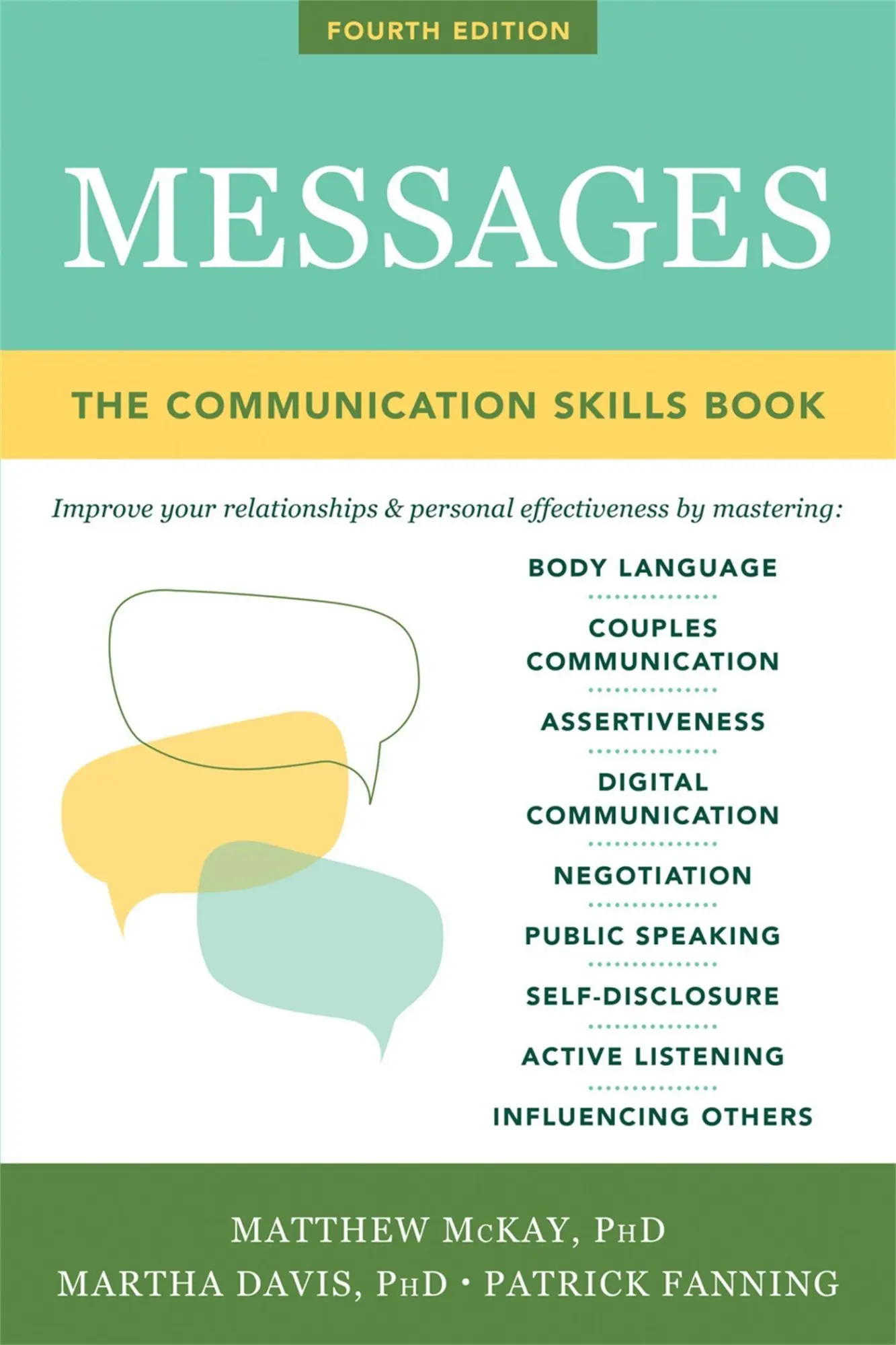 Cover: 9781684031719 | Messages | The Communication Skills Book | Matthew Mckay (u. a.)