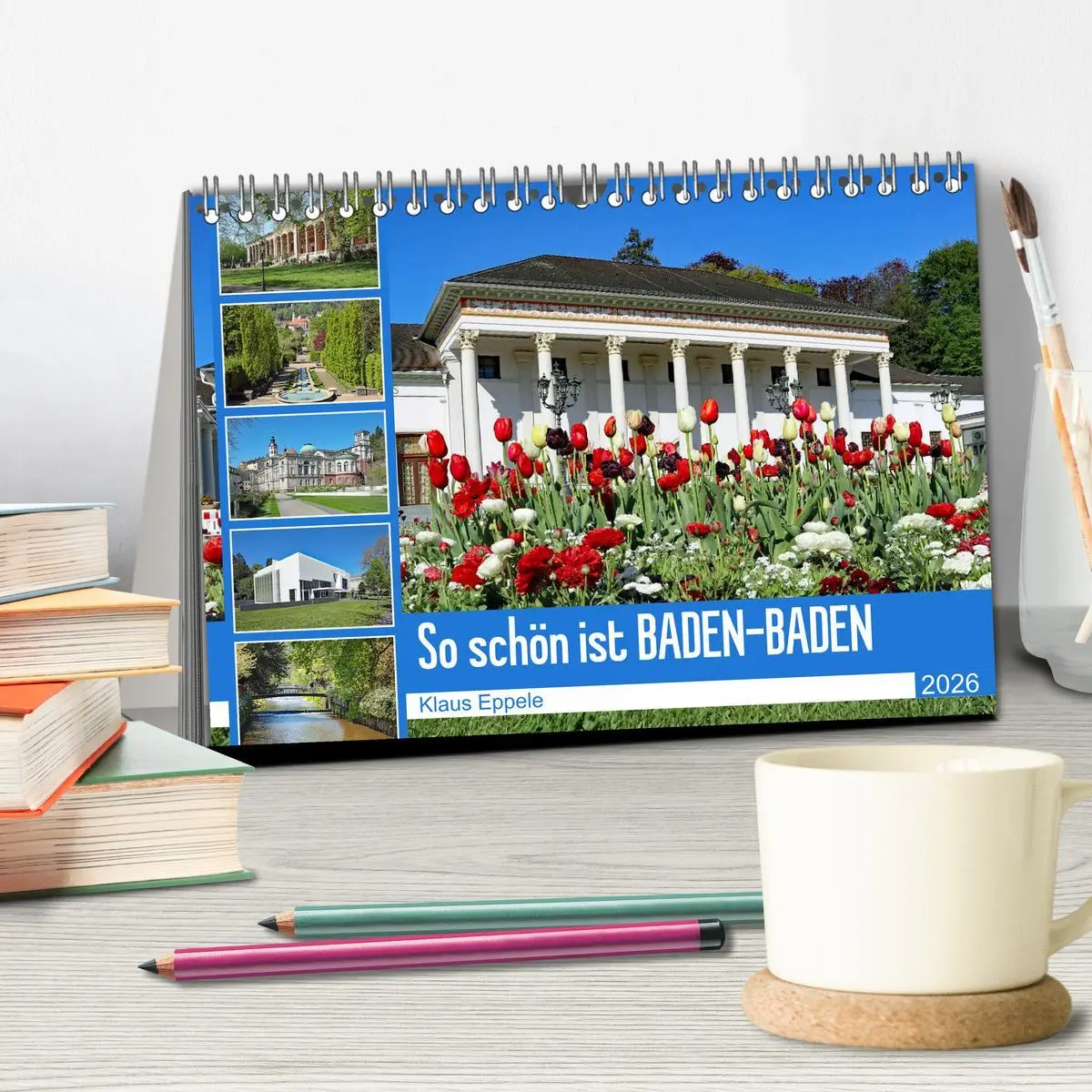 Bild: 9783457431719 | So schön ist Baden-Baden (Tischkalender 2026 DIN A5 quer), CALVENDO...