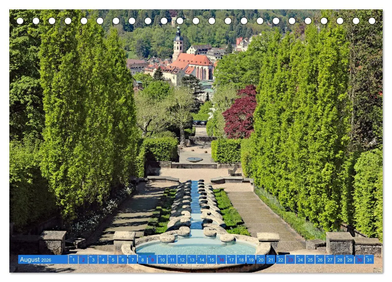 Bild: 9783457431719 | So schön ist Baden-Baden (Tischkalender 2026 DIN A5 quer), CALVENDO...