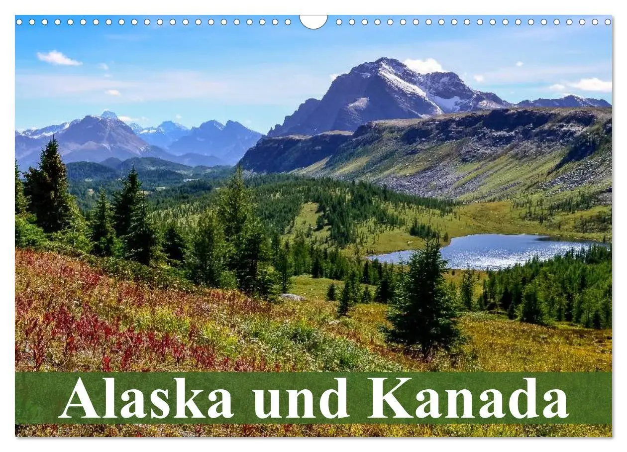 Cover: 9783516071719 | Alaska und Kanada (Wandkalender 2026 DIN A3 quer), CALVENDO...