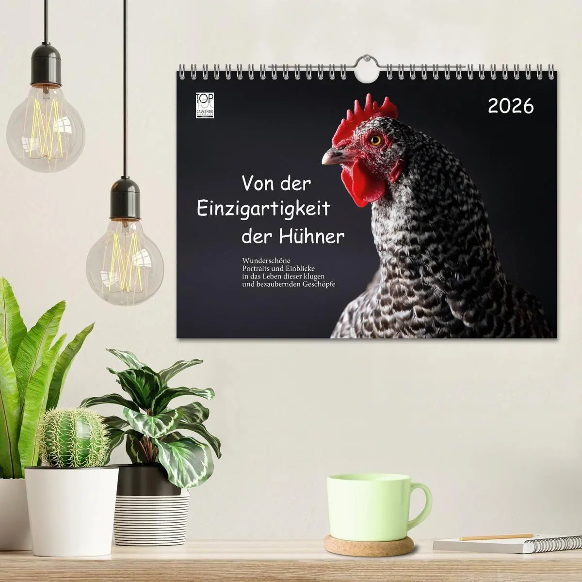 Bild: 9783516691719 | Von der Einzigartigkeit der Hühner 2026 (Wandkalender 2026 DIN A4...