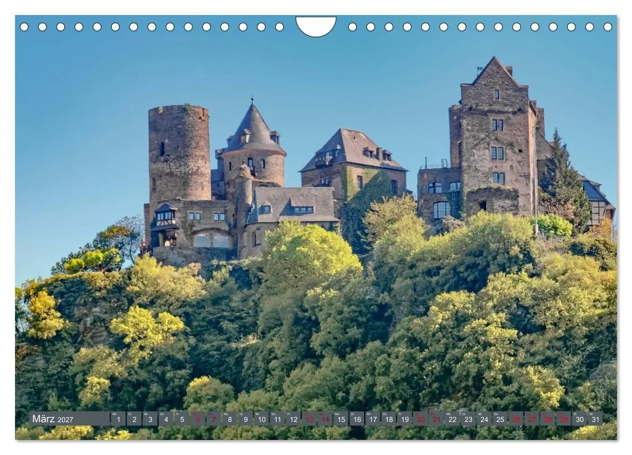 Bild: 9783569781719 | Burgen der Rheinromantik (Wandkalender 2027 DIN A4 quer), CALVENDO...