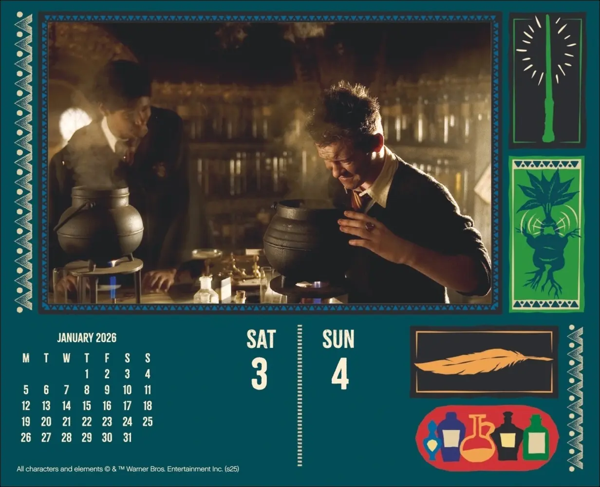 Bild: 9783756411719 | Harry Potter Tagesabreißkalender 2026 | Heye | Kalender | 320 S.