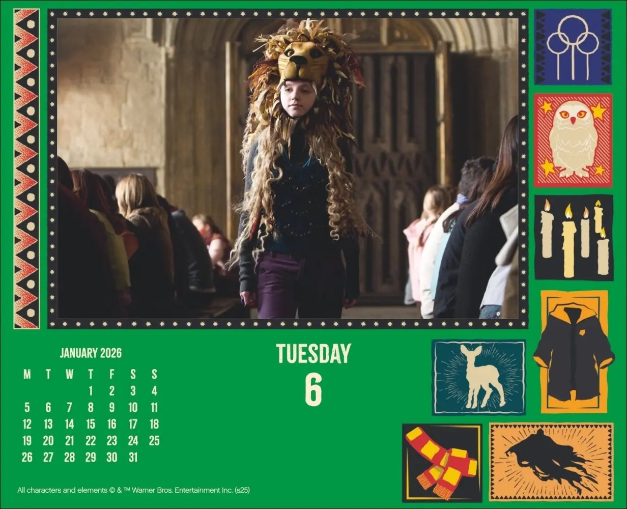 Bild: 9783756411719 | Harry Potter Tagesabreißkalender 2026 | Heye | Kalender | 320 S.