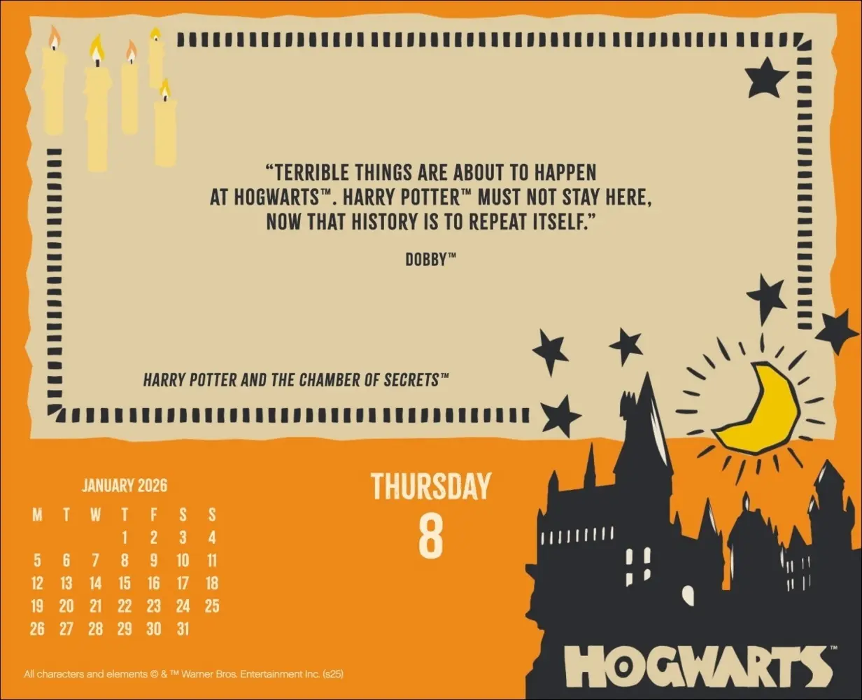 Bild: 9783756411719 | Harry Potter Tagesabreißkalender 2026 | Heye | Kalender | 320 S.