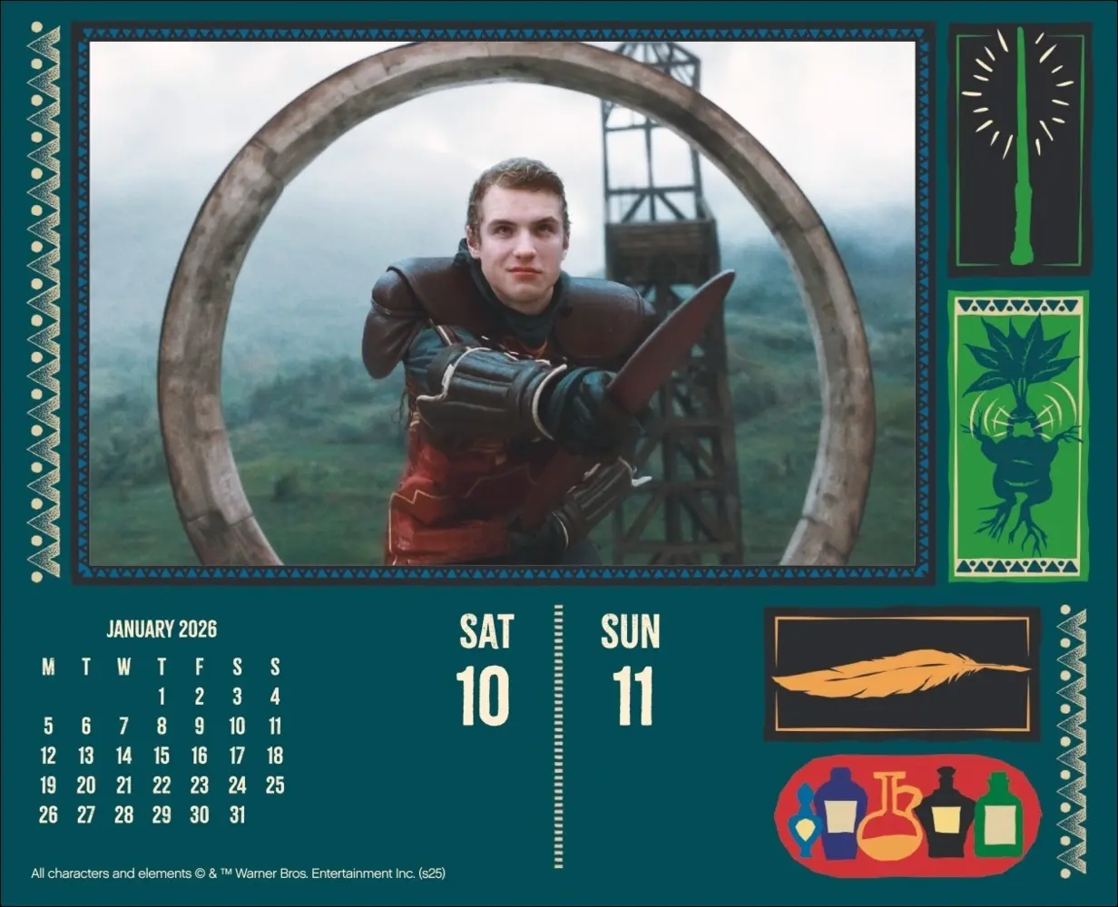 Bild: 9783756411719 | Harry Potter Tagesabreißkalender 2026 | Heye | Kalender | 320 S.