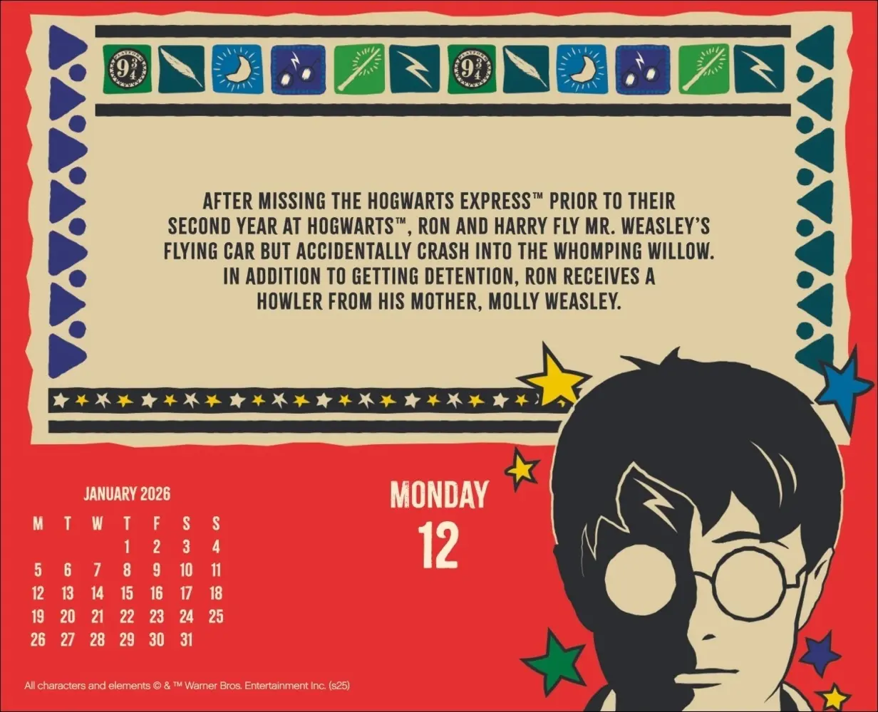 Bild: 9783756411719 | Harry Potter Tagesabreißkalender 2026 | Heye | Kalender | 320 S.