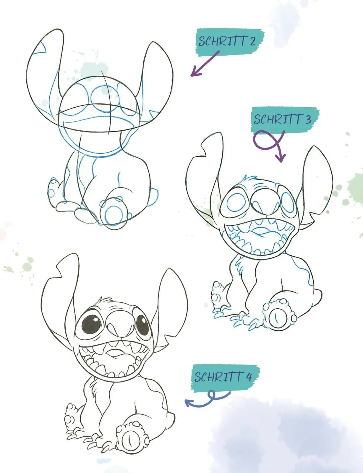 Bild: 9783845131719 | Disney Kreative Beschäftigung: Stitch: Mein erster Planer | Buch