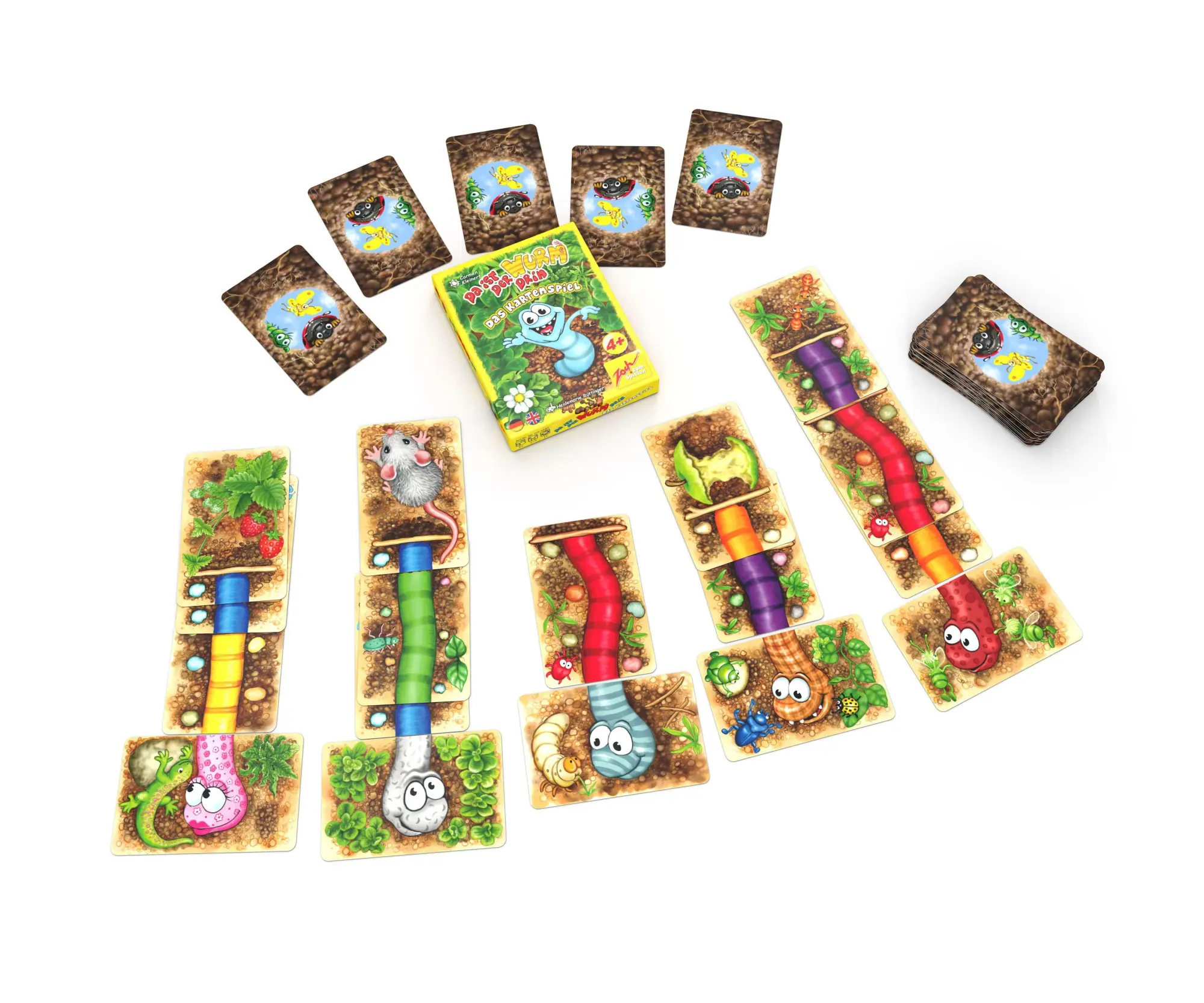 Bild: 4015682051819 | Da ist der Wurm drin - Das Kartenspiel | Zoch | Spiel | Brettspiel