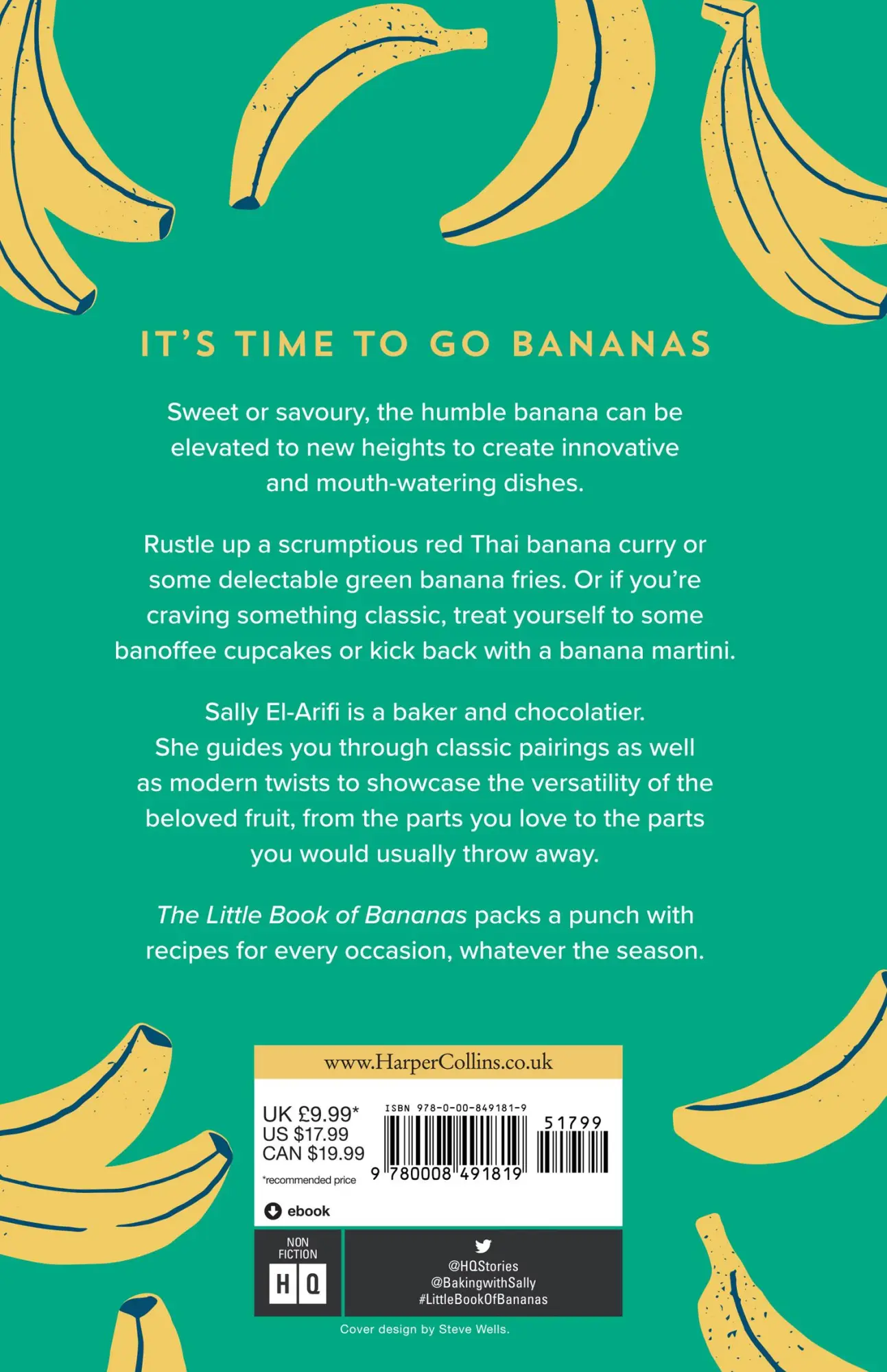 Rückseite: 9780008491819 | The Little Book of Bananas | Sally El-Arifi | Buch | Gebunden | 2022