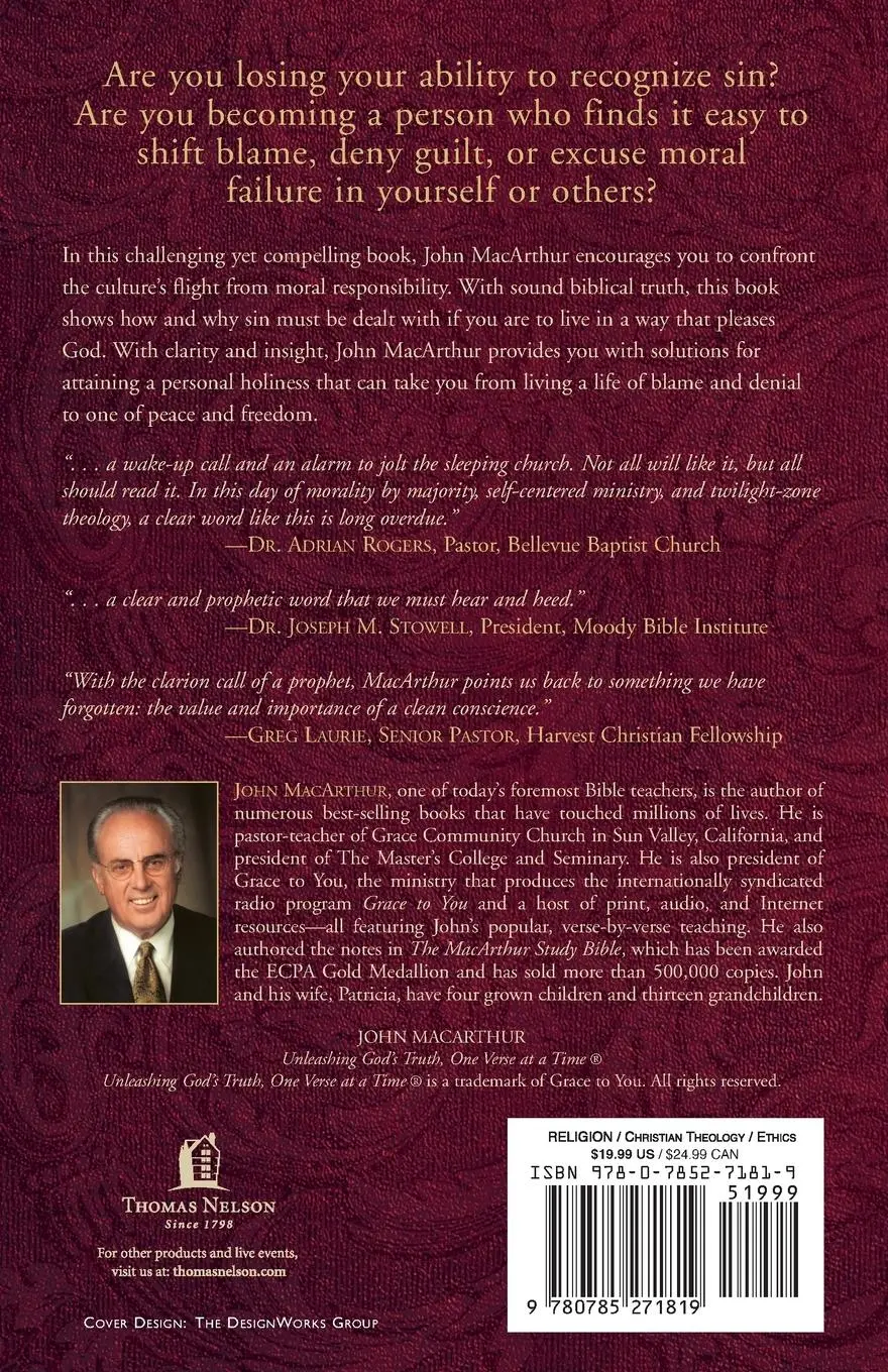 Rückseite: 9780785271819 | The Vanishing Conscience | John F. Jr. MacArthur | Taschenbuch | 2005