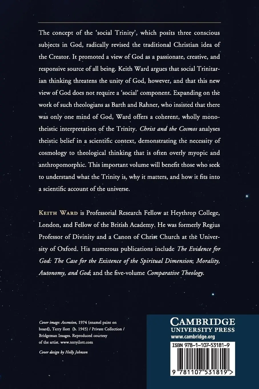 Rückseite: 9781107531819 | Christ and the Cosmos | Keith Ward | Taschenbuch | Englisch | 2016