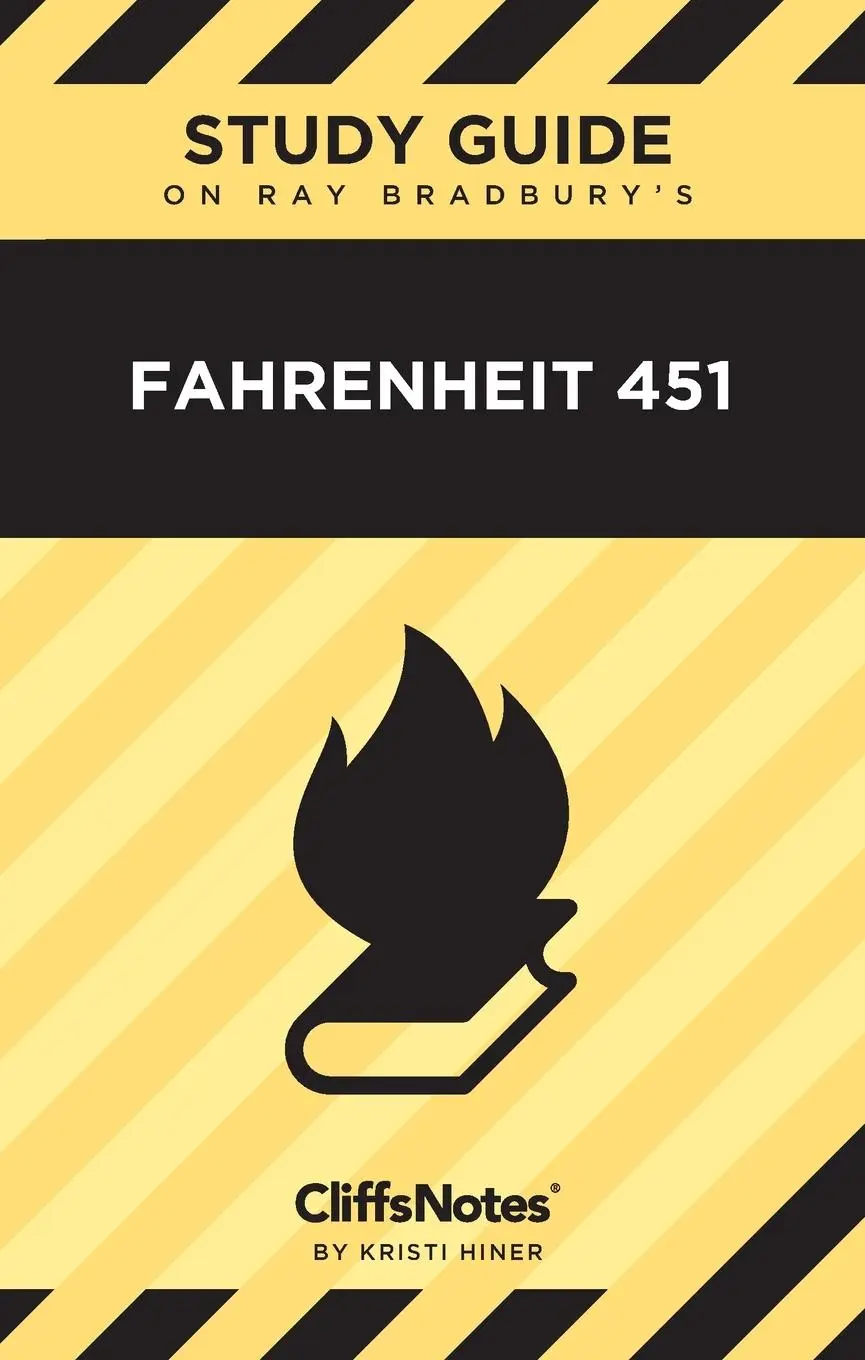 Cover: 9781957671819 | CliffsNotes on Bradbury's Fahrenheit 451 | Literature Notes | Hiner
