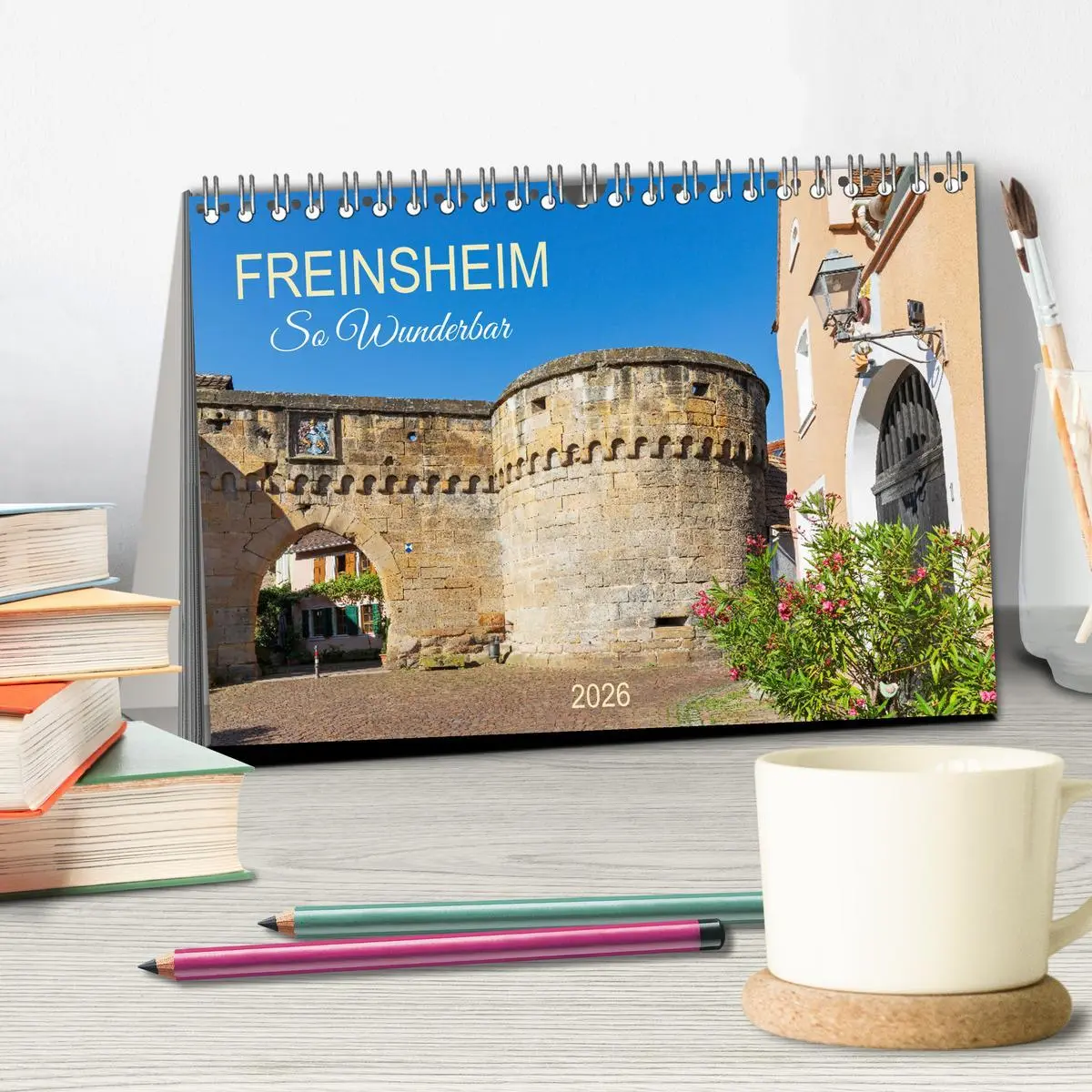 Bild: 9783457351819 | Freinsheim - So Wunderbar (Tischkalender 2026 DIN A5 quer),...