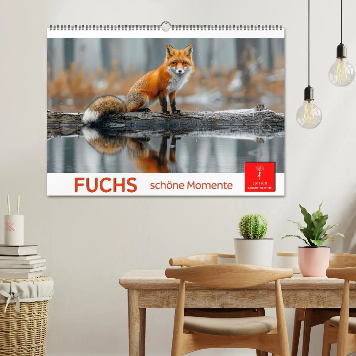 Bild: 9783457421819 | Fuchs - schöne Momente (Wandkalender 2026 DIN A2 quer), CALVENDO...