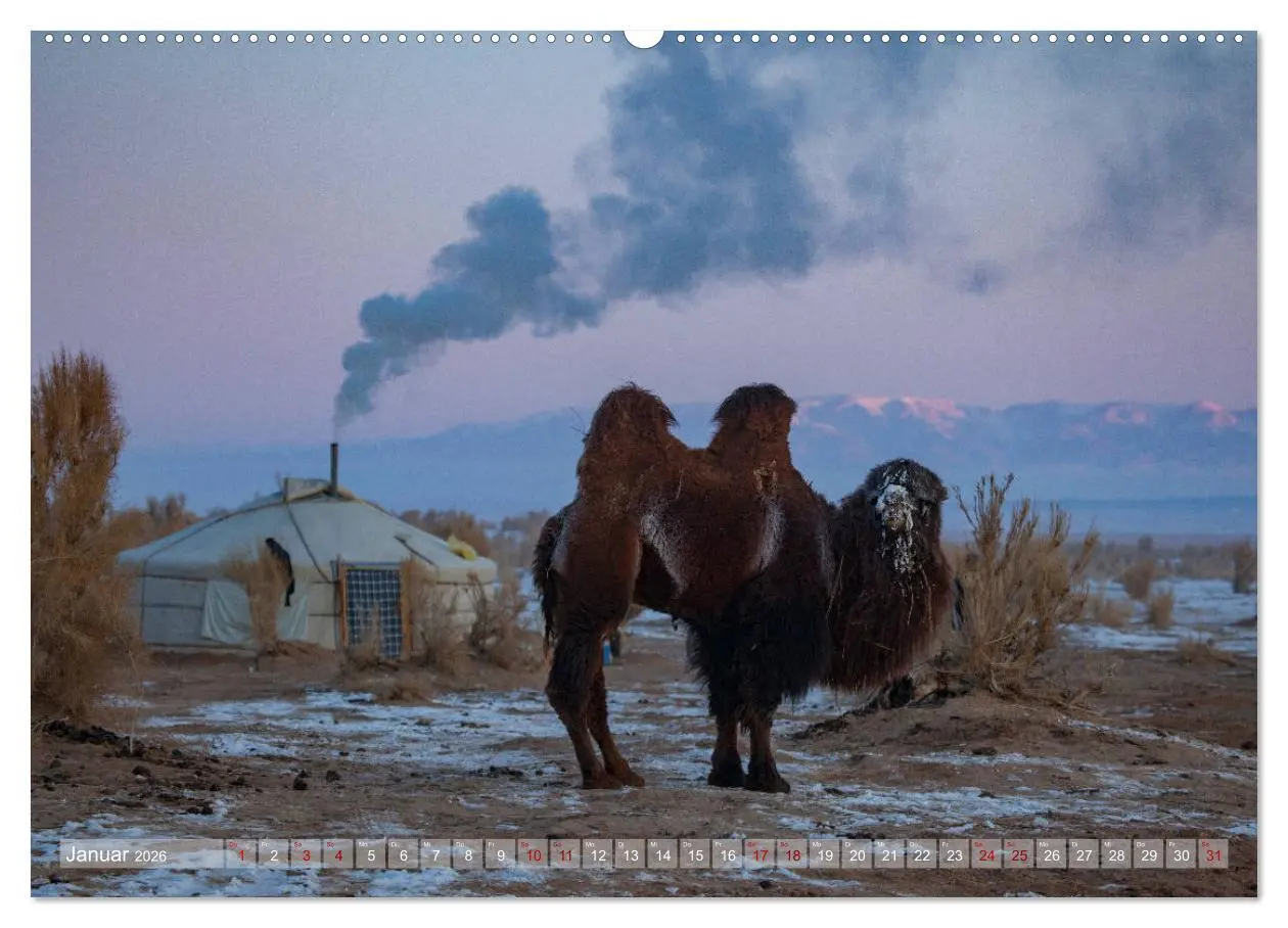Bild: 9783457731819 | Mongolei - imposantes Land (hochwertiger Premium Wandkalender 2026...