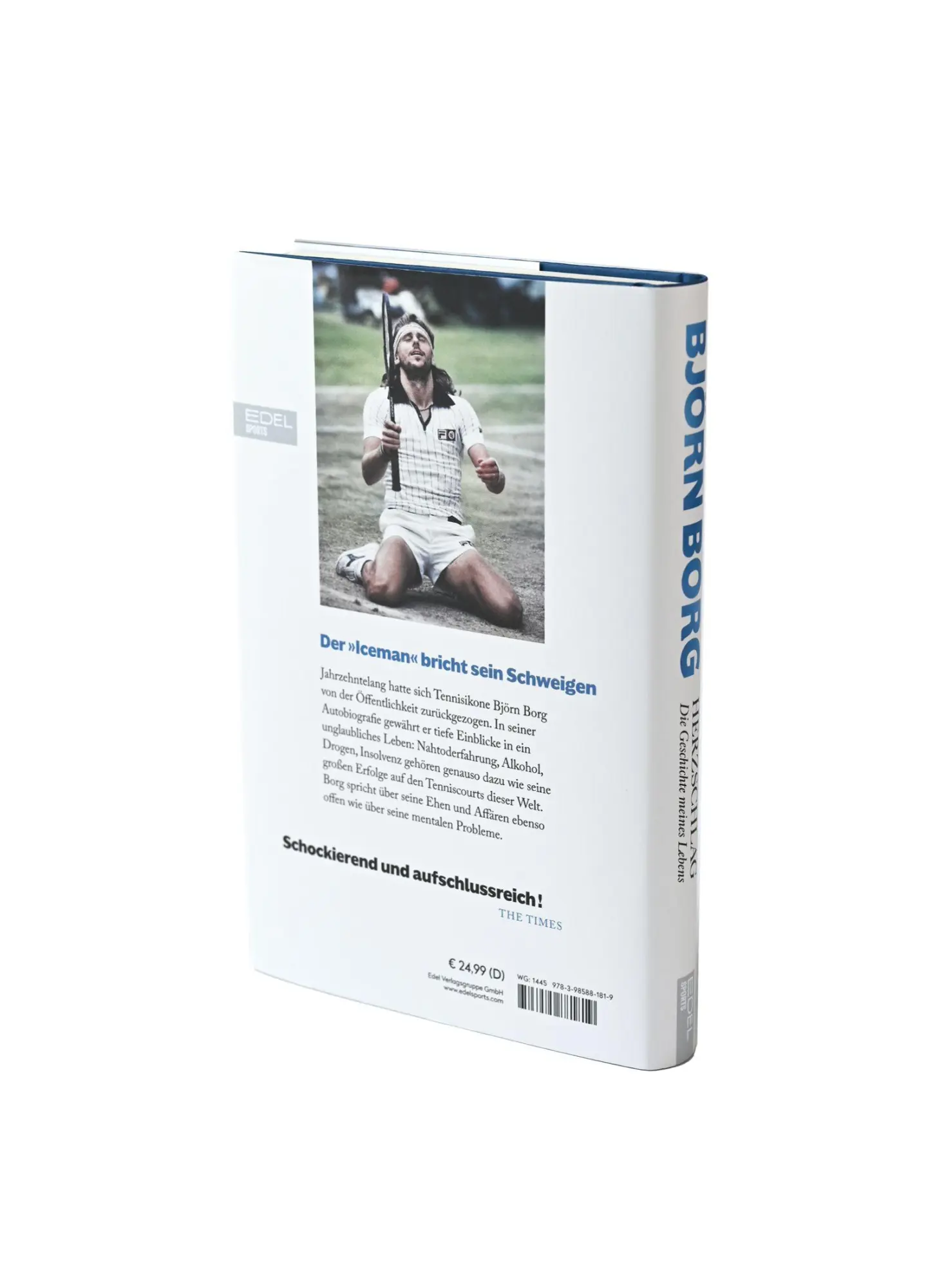 Bild: 9783985881819 | Herzschlag | Die Geschichte meines Lebens | Björn Borg (u. a.) | Buch