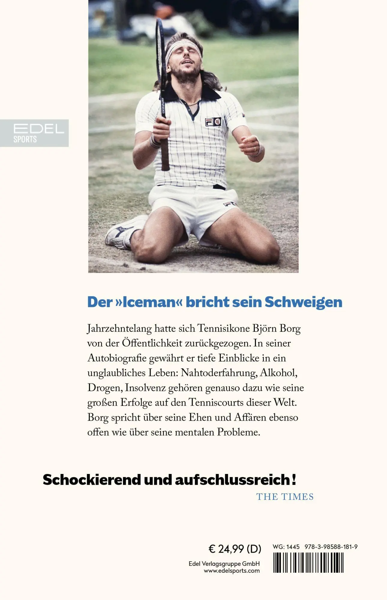 Bild: 9783985881819 | Herzschlag | Die Geschichte meines Lebens | Björn Borg (u. a.) | Buch