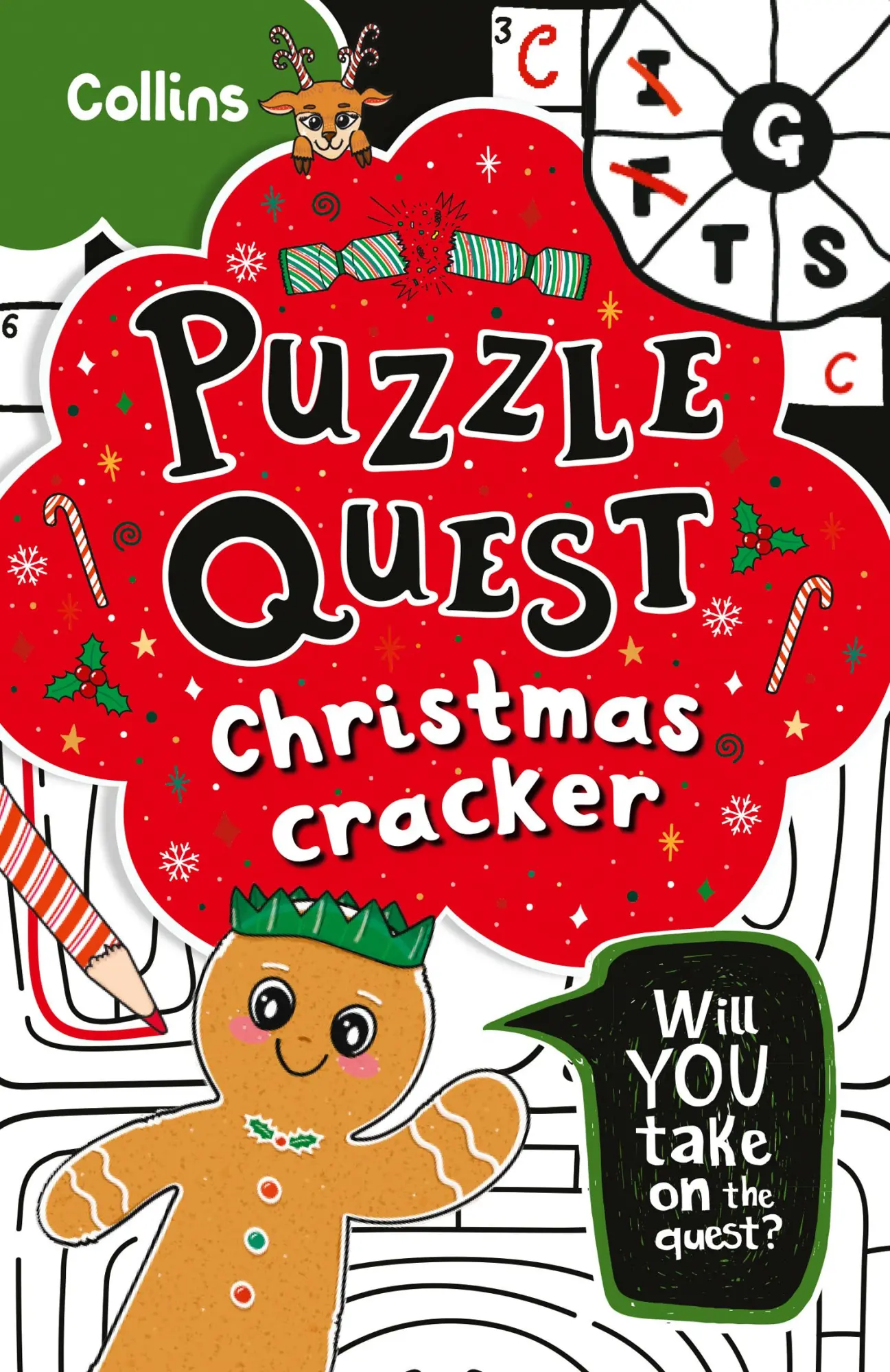 Cover: 9780008621919 | Christmas Cracker | Mystery Puzzles for Kids | Kia Marie Hunt (u. a.)