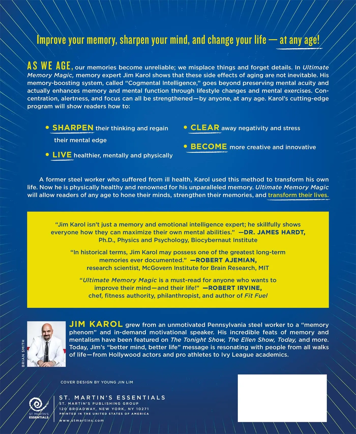 Rückseite: 9781250221919 | Ultimate Memory Magic | Jim Karol | Taschenbuch | Englisch | 2019