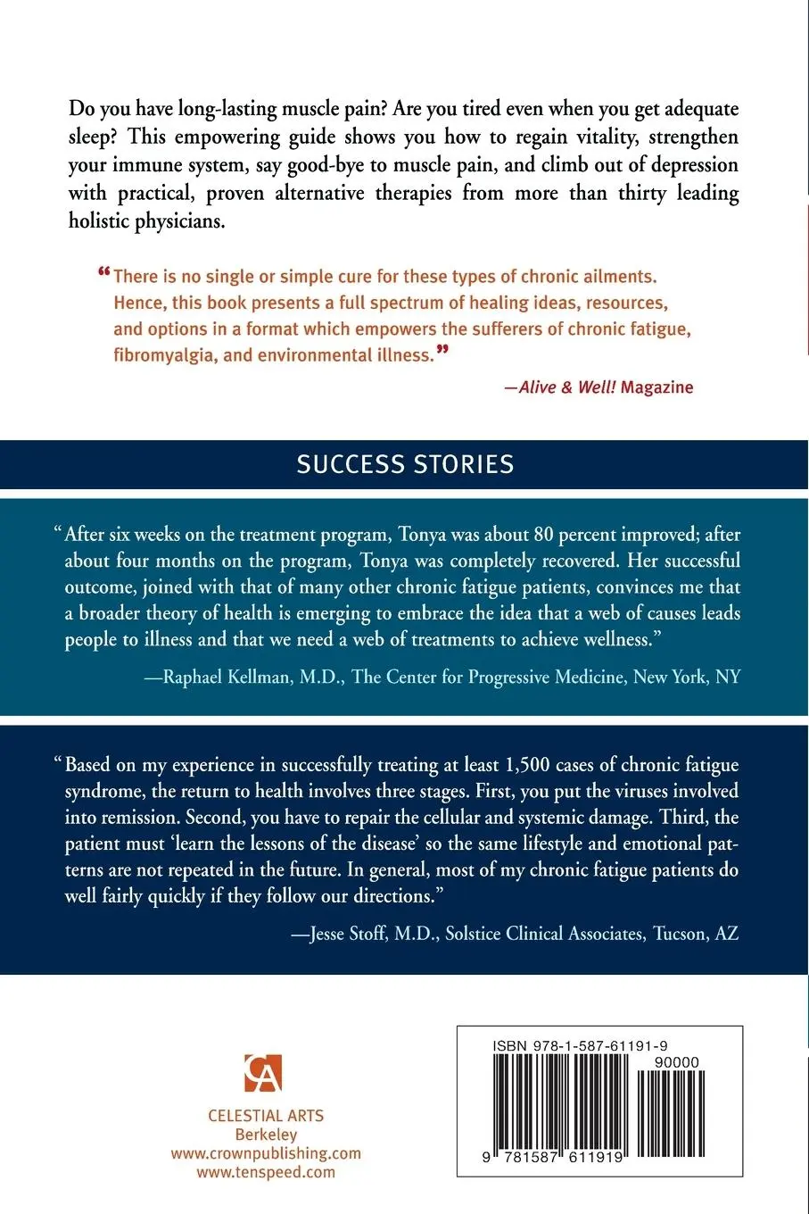 Rückseite: 9781587611919 | Chronic Fatigue, Fibromyalgia, and Lyme Disease, Second Edition | Buch