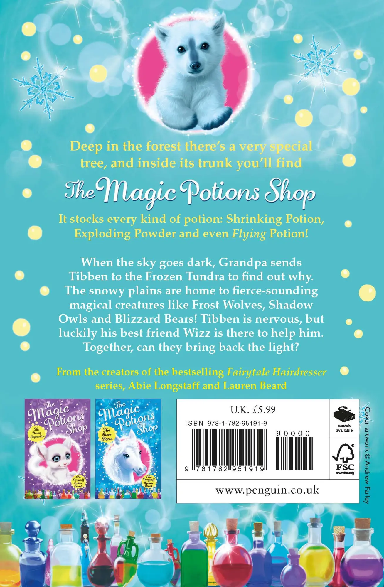 Rückseite: 9781782951919 | The Magic Potions Shop: The Blizzard Bear | Abie Longstaff | Buch