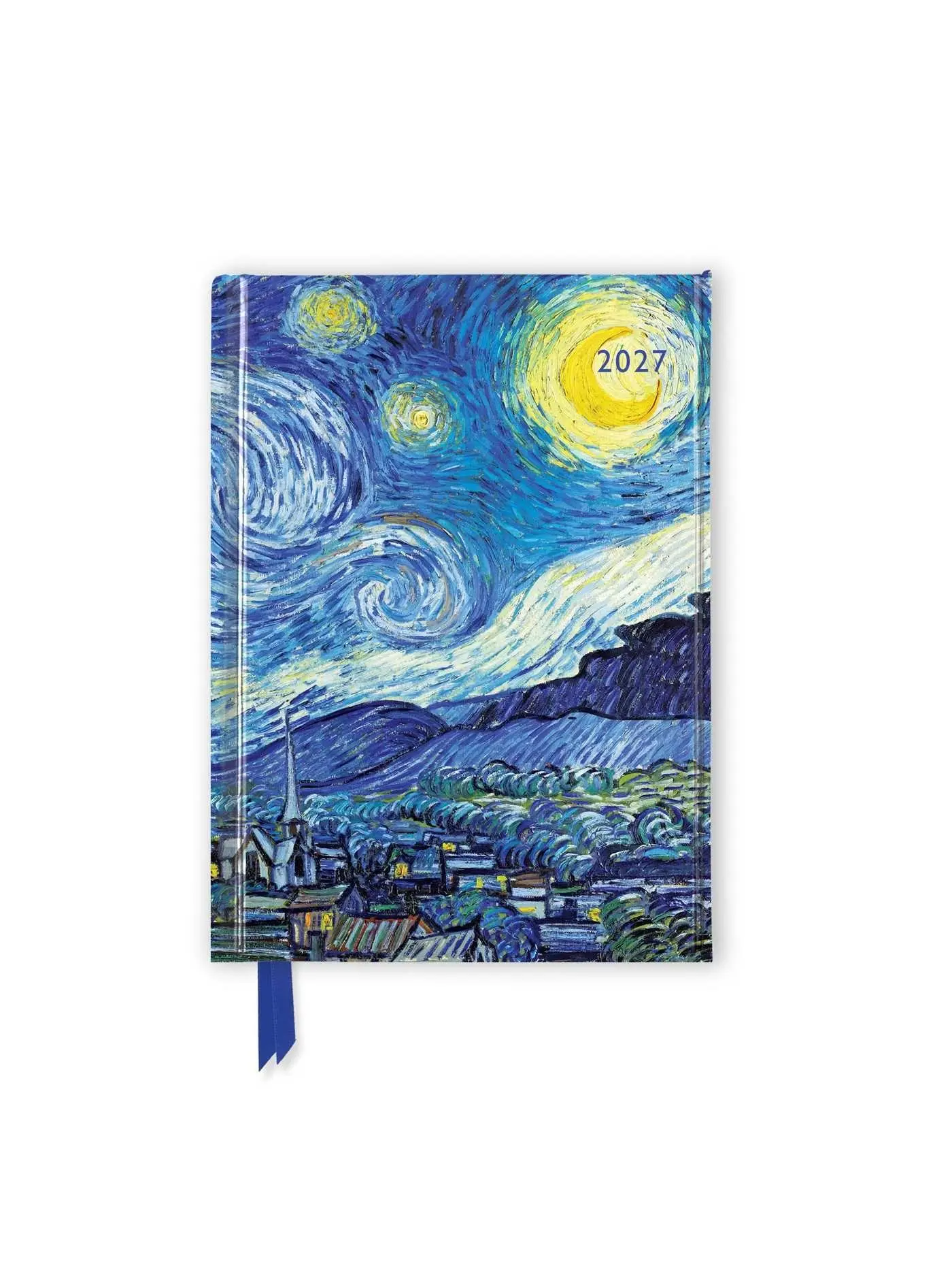 Cover: 9781806941919 | Vincent van Gogh - Sternennacht - Taschenkalender 2027 | Tree Flame