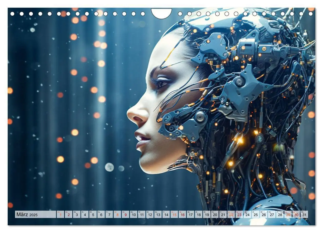 Bild: 9783383851919 | KI - Wie sich die künstliche Intelligenz selbst sieht (Wandkalender...