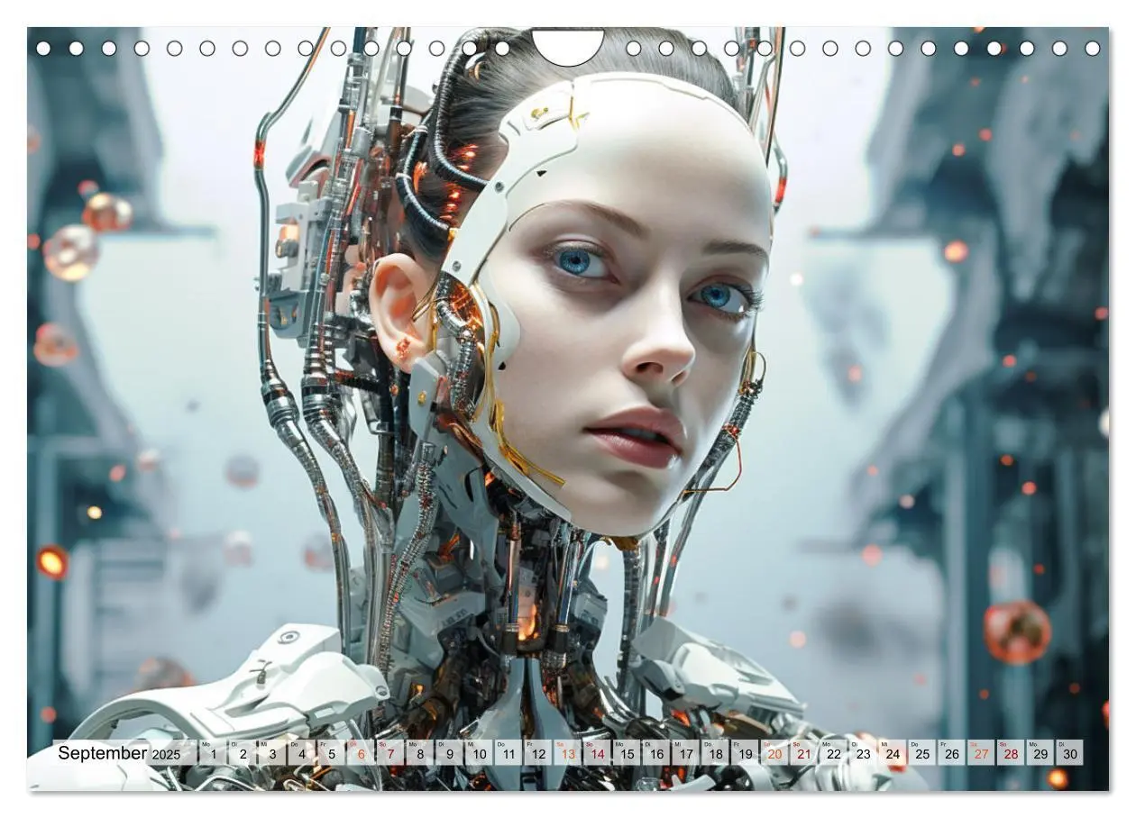 Bild: 9783383851919 | KI - Wie sich die künstliche Intelligenz selbst sieht (Wandkalender...