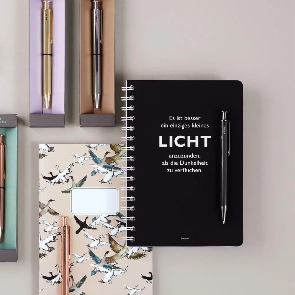 Bild: 4048809032019 | Ringbuch A5 Konfuzius Licht | Deutsch | 2024 | CEDON MuseumsShops GmbH