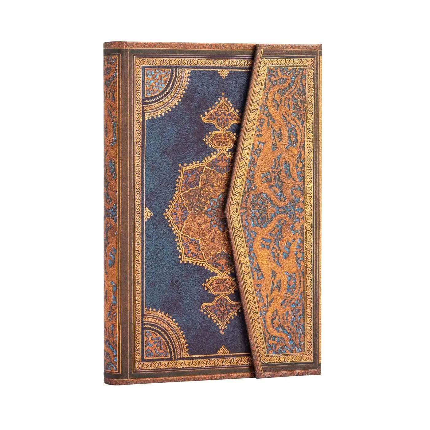 Cover: 9781439782019 | Safavid Indigo (Safavid Binding Art) Mini Lined Hardcover Journal
