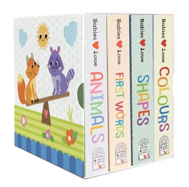 Cover: 9781646382019 | Babies Love Lift a Flap 4 book box set | Cottage Door Press | Buch