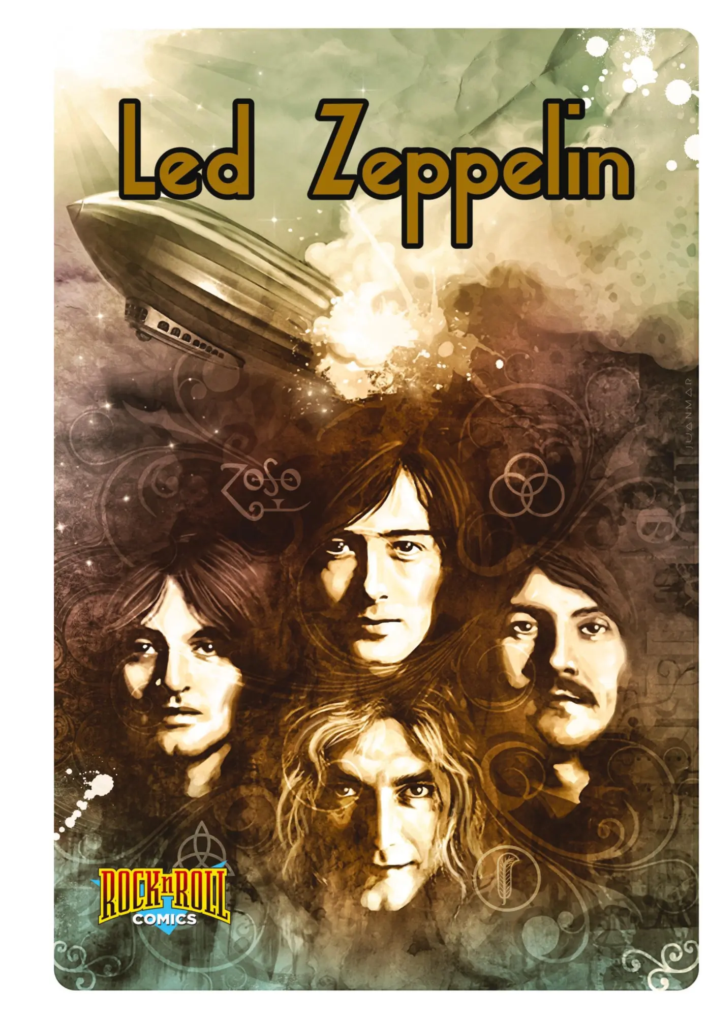 Cover: 9781955712019 | Rock and Roll Comics | Led Zeppelin | Spike Steffenhagen | Buch | 2021