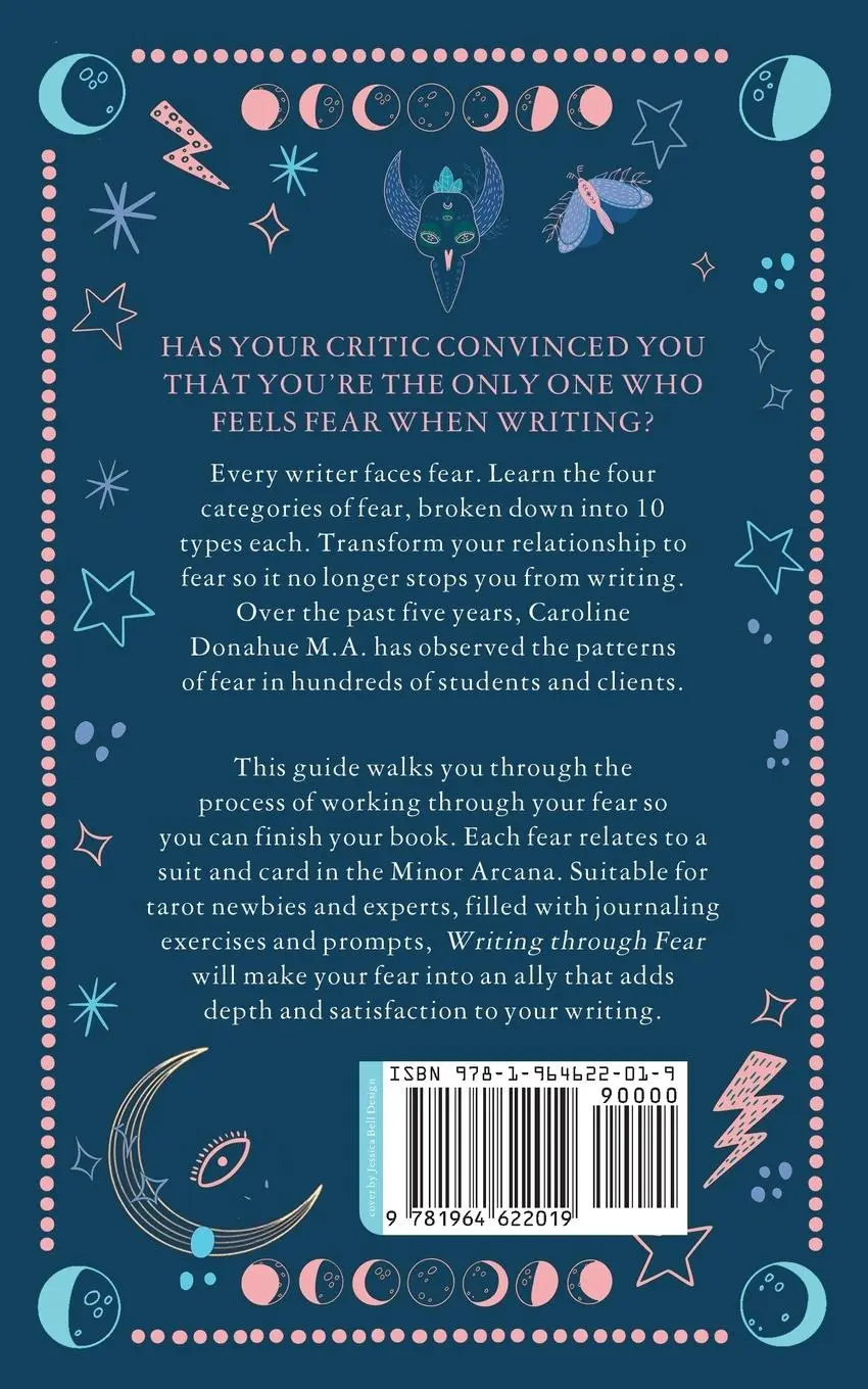 Rückseite: 9781964622019 | Writing Through Fear | A Story Arcana Guide | Caroline Donahue | Buch