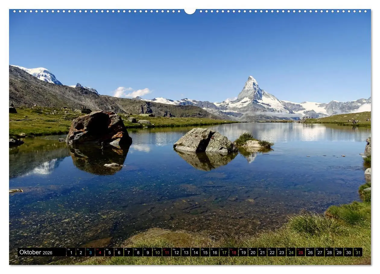 Bild: 9783457782019 | Und ewig lockt das Matterhorn (Wandkalender 2026 DIN A2 quer),...