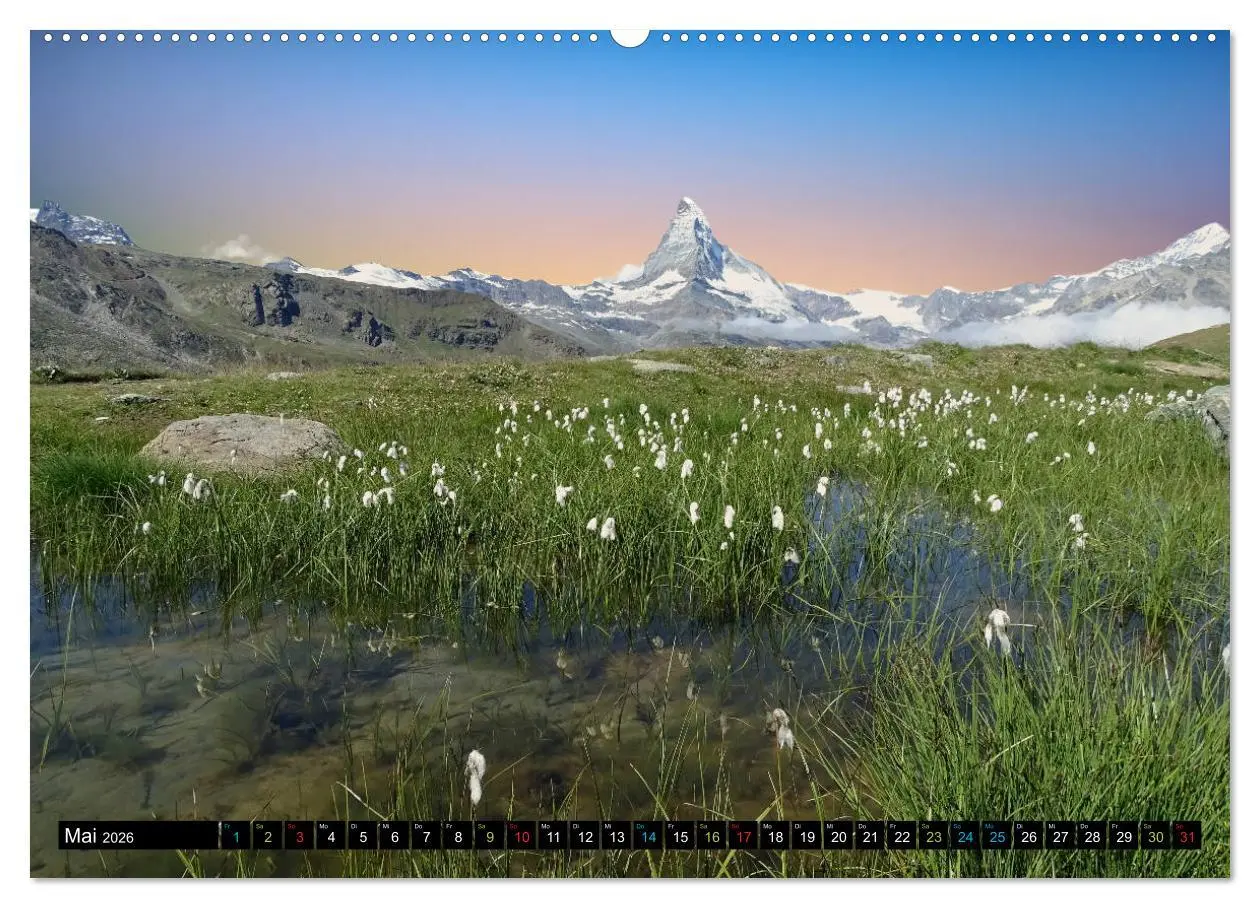 Bild: 9783457782019 | Und ewig lockt das Matterhorn (Wandkalender 2026 DIN A2 quer),...